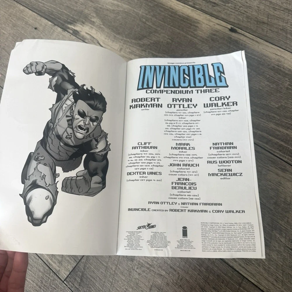 Invincible Compendium Three Vol 3 TPB Image Comics Robert Kirkman Ottley Walker